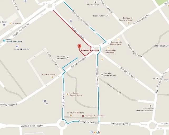 Plan d'acces